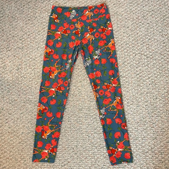 Lularoe OS Disney Bambi Thumper Leggings - Picture 3 of 13